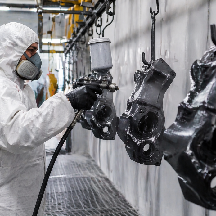 Especialistas en Pintura Líquida Industrial de Alta Gama para Piezas de Plástico